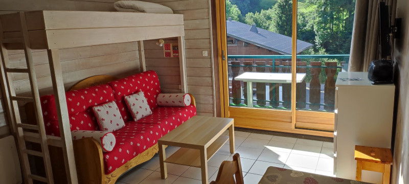 Residence Moulin, Apartment 180 A, Living room, Châtel Family holidays