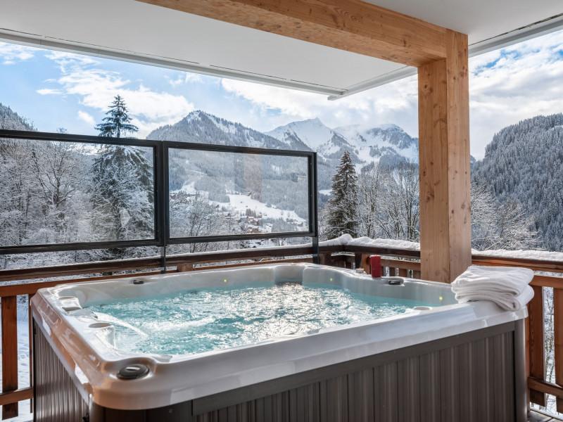 Résidence O Rouge, Jacuzzi, Châtel Hiver 74