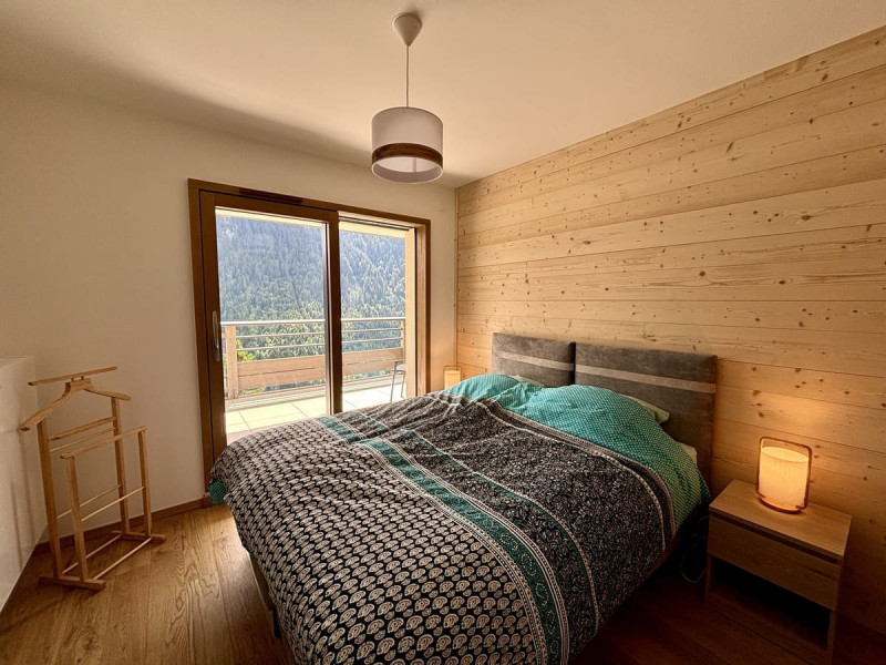 Résidence Thélème, Appartement 202,  Chambre double avec accès balcon, Châtel Réservation