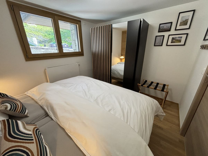 Résidence Thélème, Appartement 501, Chambre 1 lit double, Châtel Vacances à la Montagne