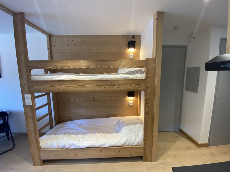 Residence Veronica, Apartment 53,  Bunk beds in the living room, Châtel