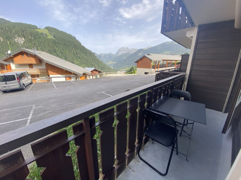 Residence Veronica, Apartment 53,  View from balcony, Châtel Mountain Holidays